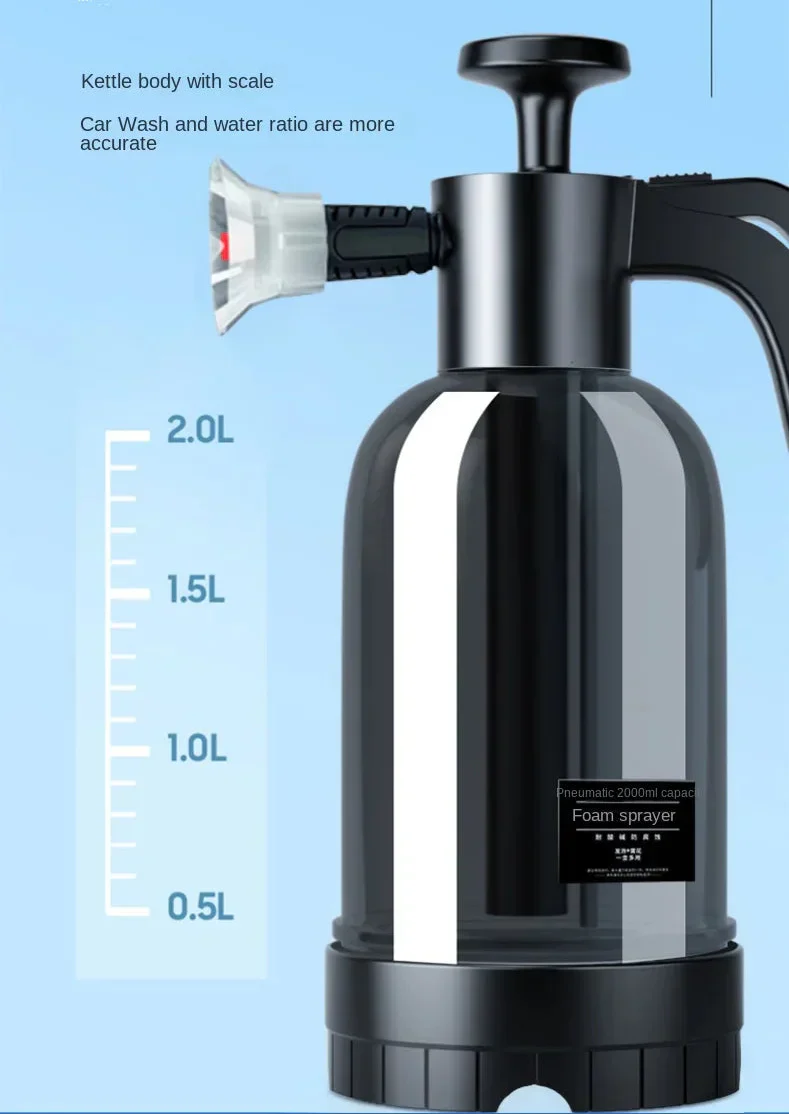 Bleo™ Multi-Surface 2L Foam Sprayer – Adjustable Nozzles & Wide Fan Spray