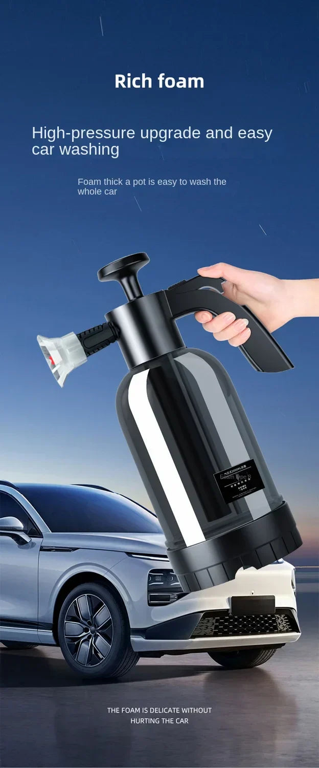 Bleo™ Multi-Surface 2L Foam Sprayer – Adjustable Nozzles & Wide Fan Spray