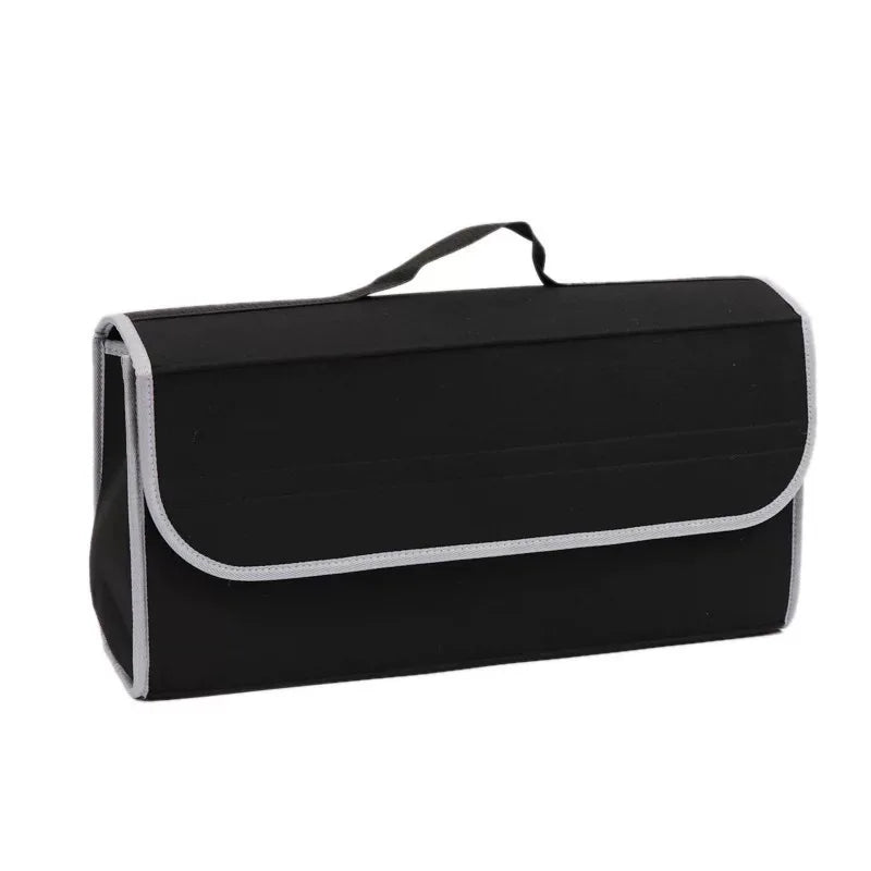 Car Trunk Storage Organiser – Dark Gray, Thickened & Foldable